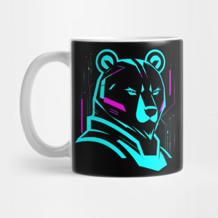 Bear Logo Cyberpunk Mug